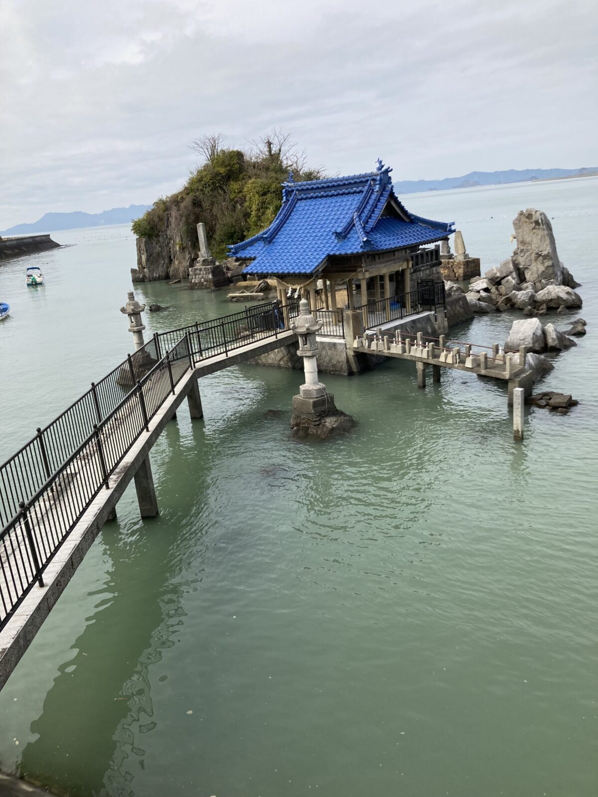 水島と龍神社（熊本県八代市水島町） | 九州ドライブと低山ハイク