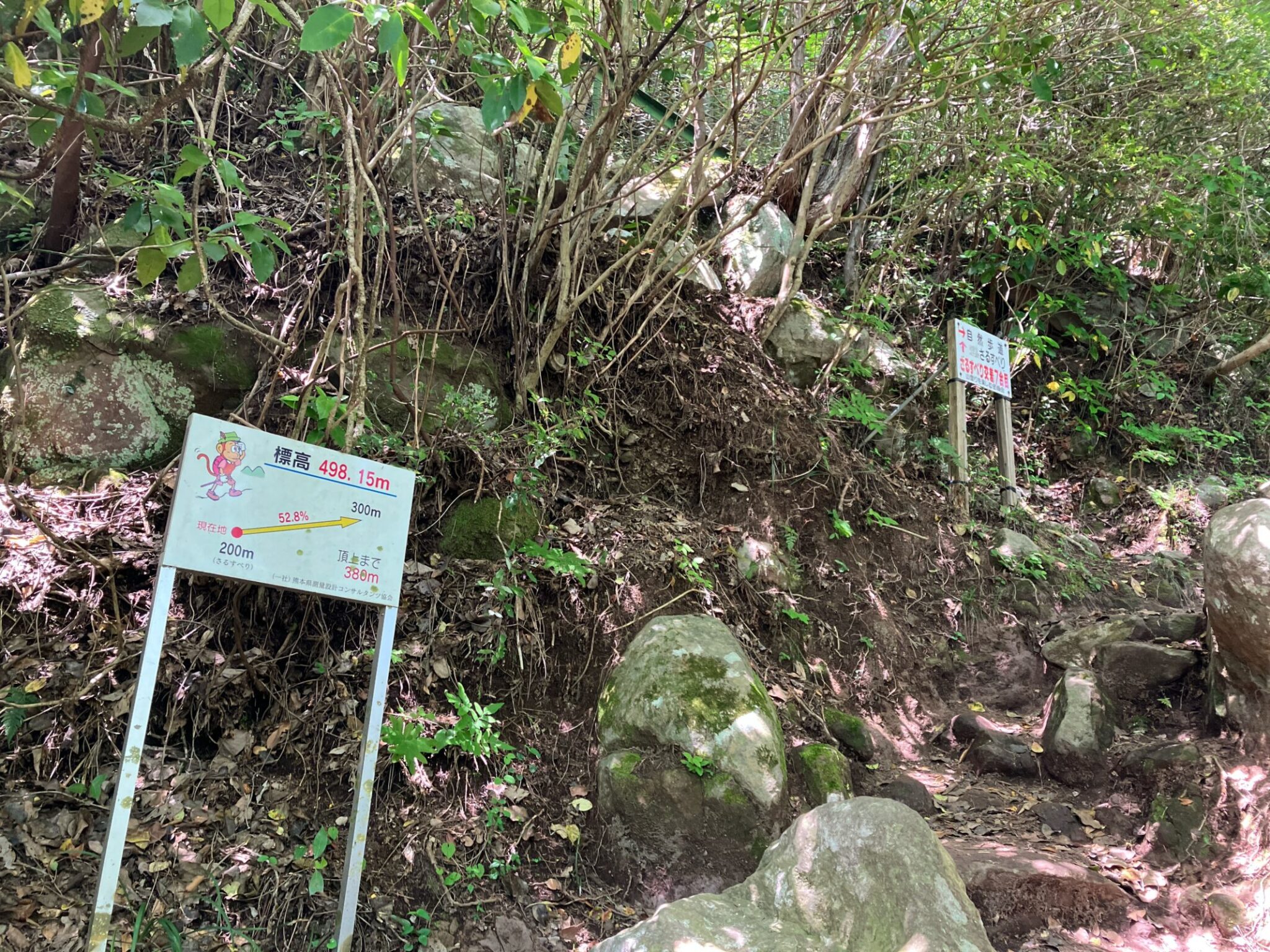 金峰山ハイキング|自然歩道コースの歩き方・駐車場・ヤマガラ体験まとめ【熊本市】 | 九州低山ハイキング