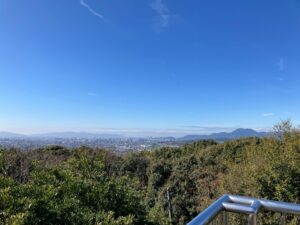 神園山 展望所 長嶺城跡 熊本市