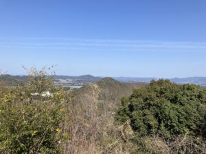 岩野山 山頂からの景色