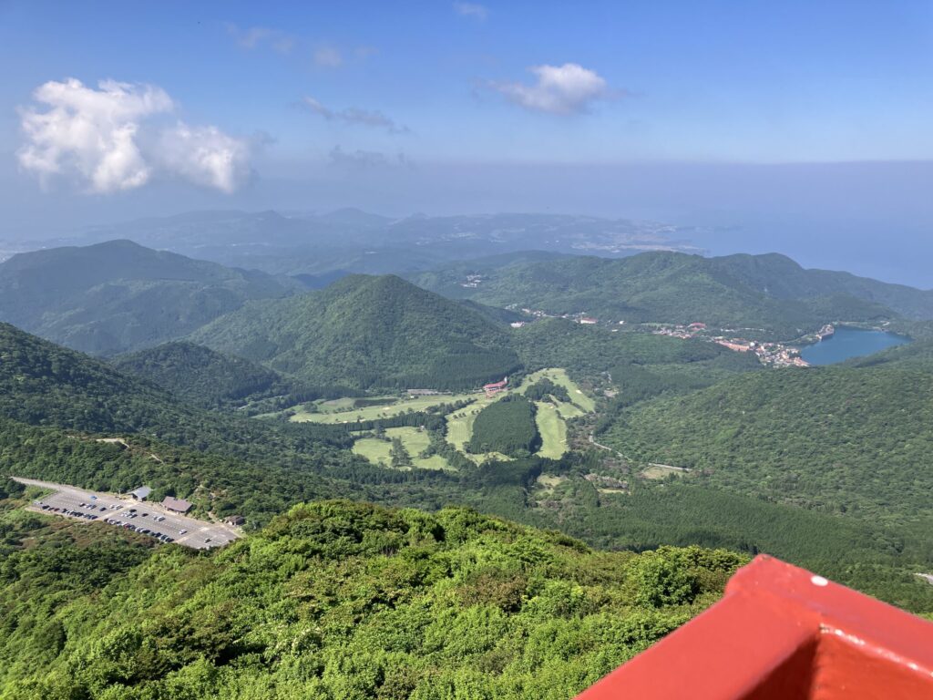 妙見岳駅　ロープウエイ　雲仙普賢岳　長崎